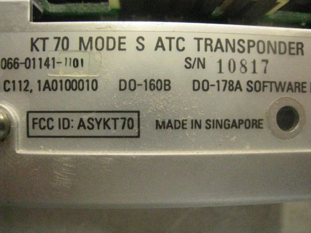 KT-70 – Park Rapids Avionics