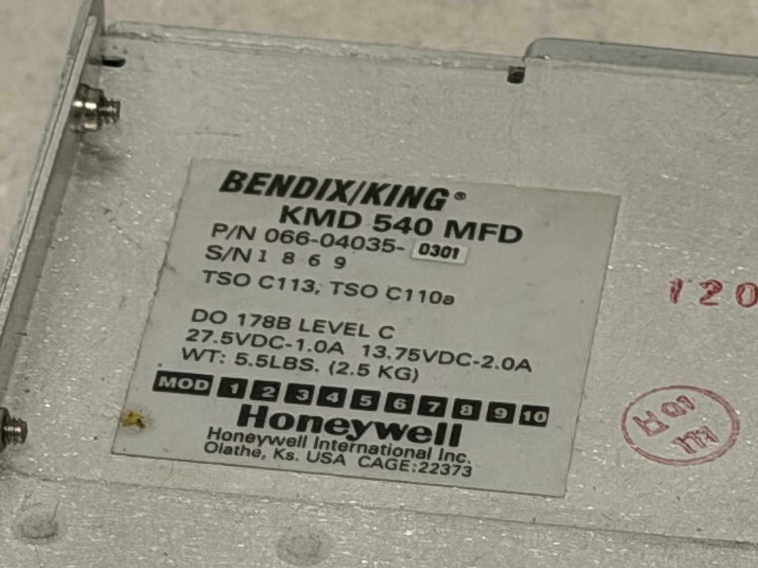 Bendix/King MFD-540 Multi Function Display - Image 7