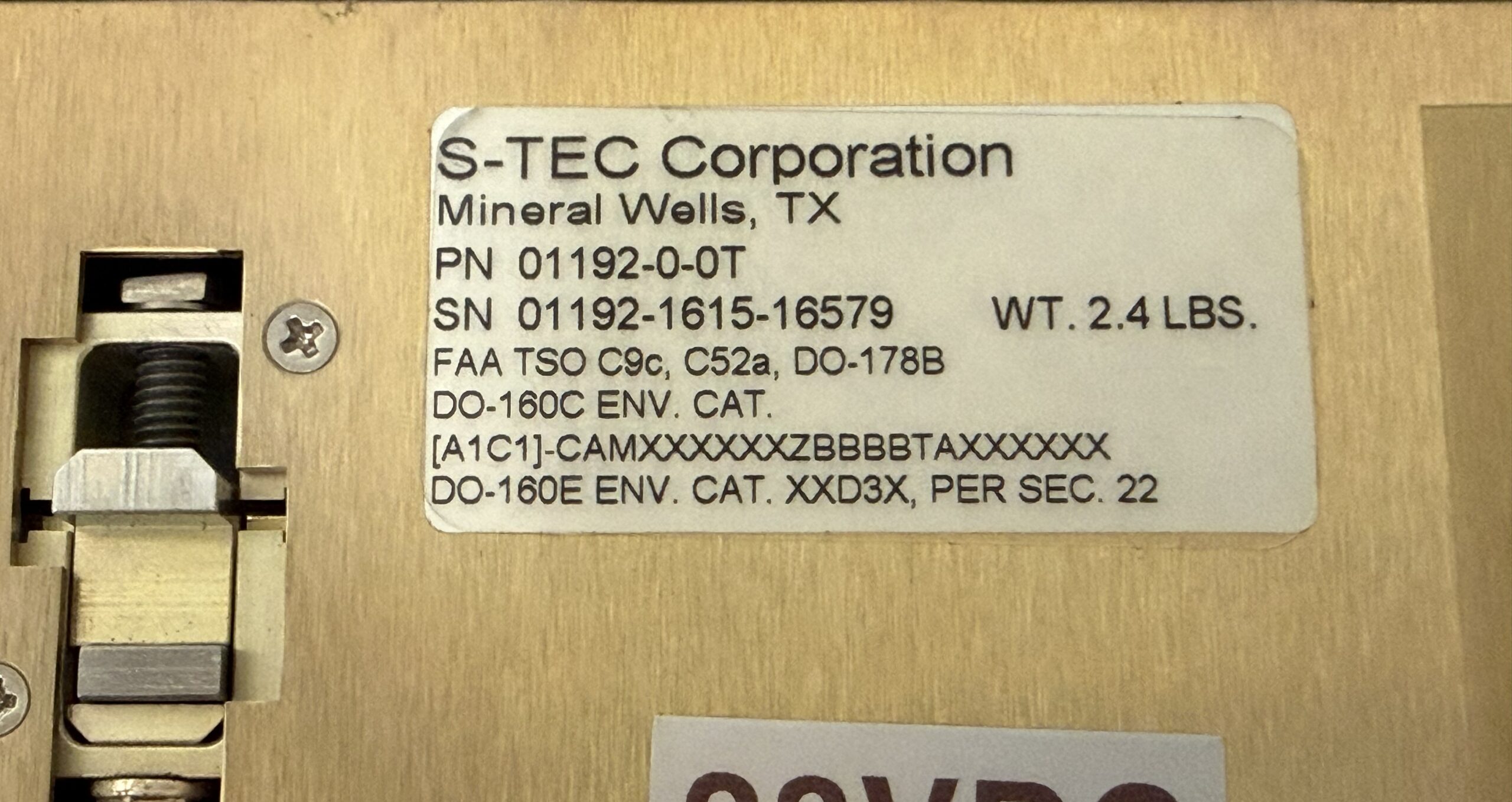 S-TEC Autopilot Programmer/Computer Controller Unit - Image 6