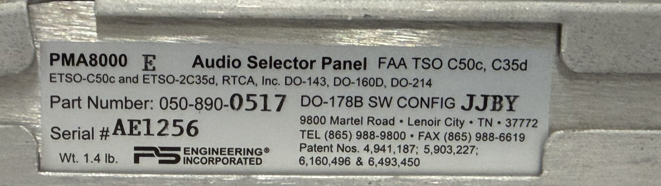 PS Engineering PMA8000E Dual Audio Panel - Image 5