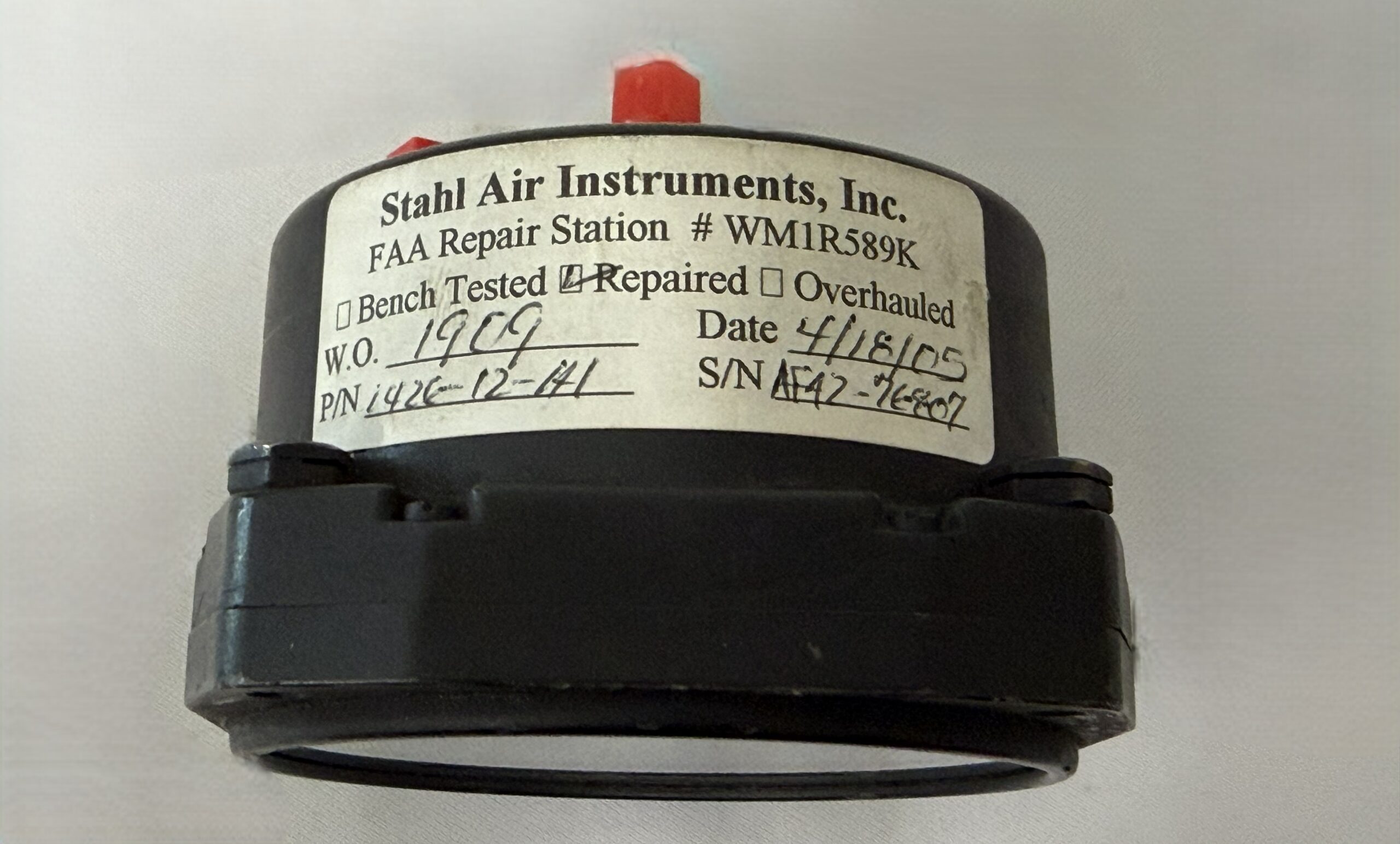 B/K Pioneer Type C-14 Airspeed Indicator - Image 6
