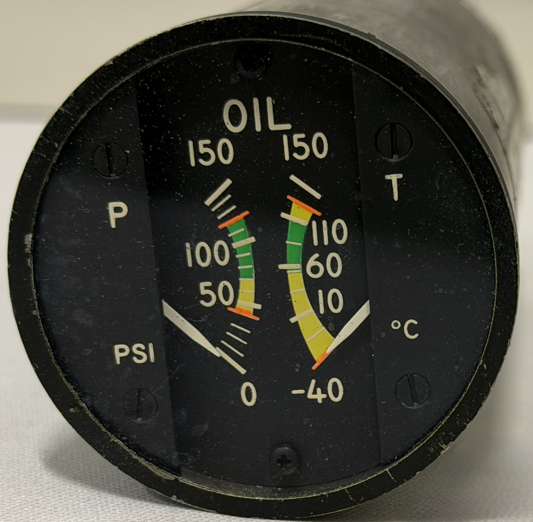 Textron/Cessna Oil Temperature and Pressure Indicator - Image 2