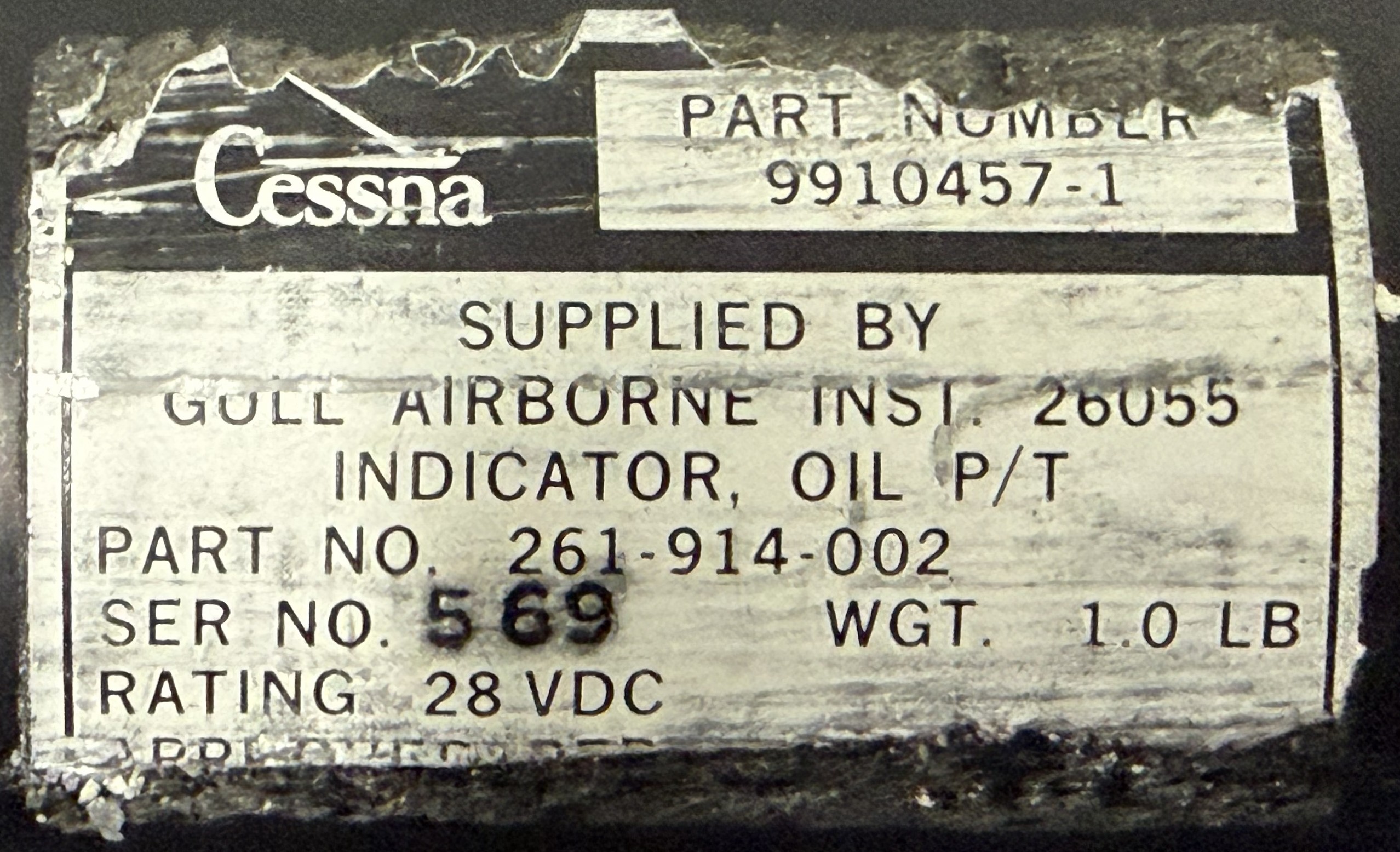 Textron/Cessna Oil Temperature and Pressure Indicator - Image 4