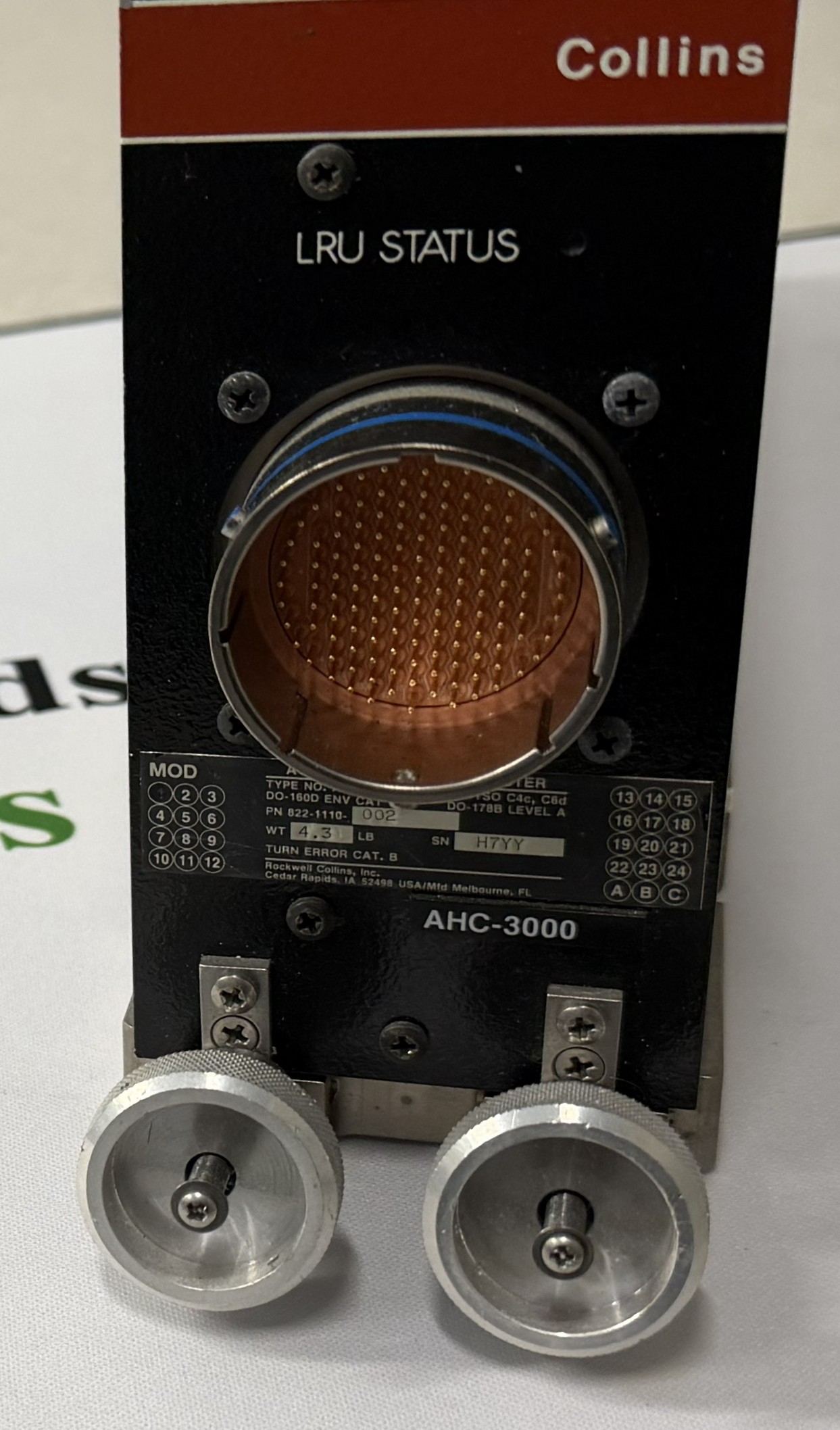 Collins Aerospace AHC-3000 AHRS Computer - Image 3