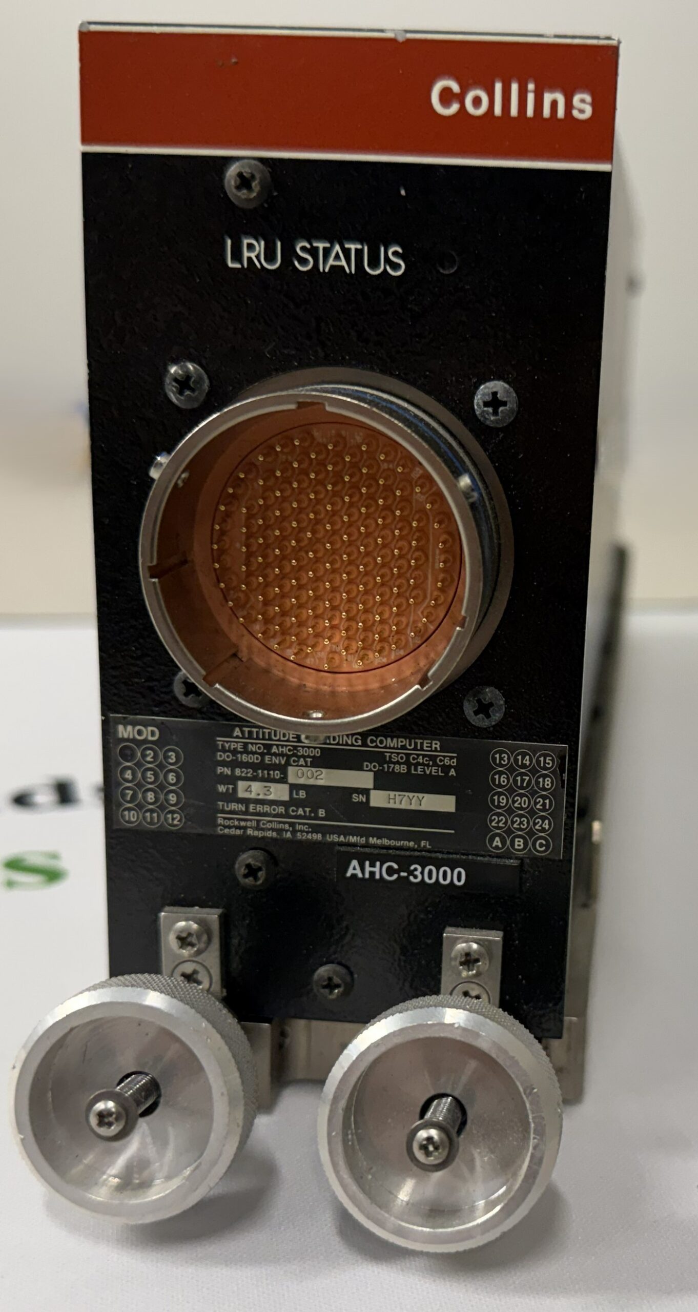 Collins Aerospace AHC-3000 AHRS Computer - Image 2