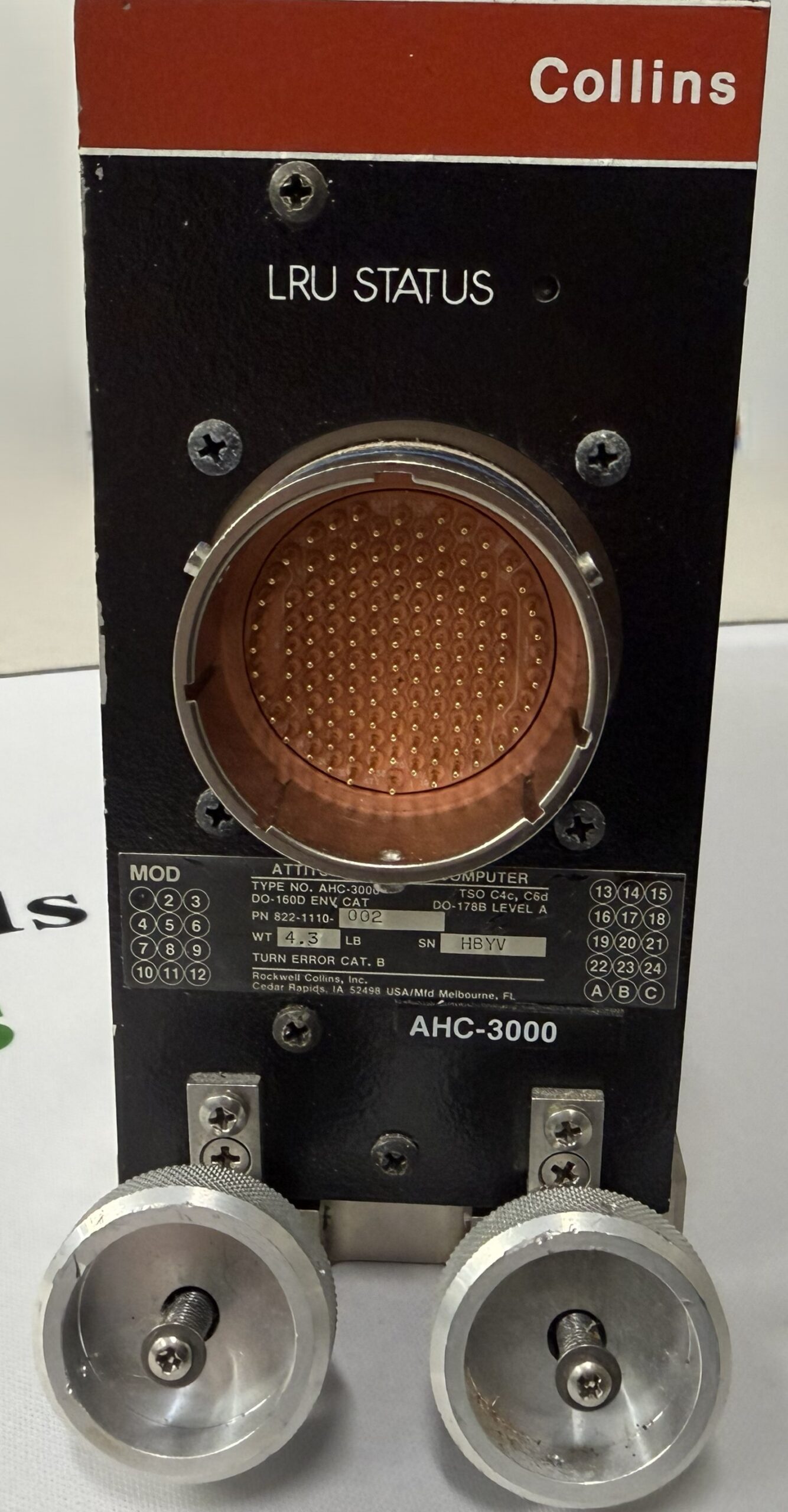 Collins Aerospace AHC-3000 AHRS Computer - Image 3