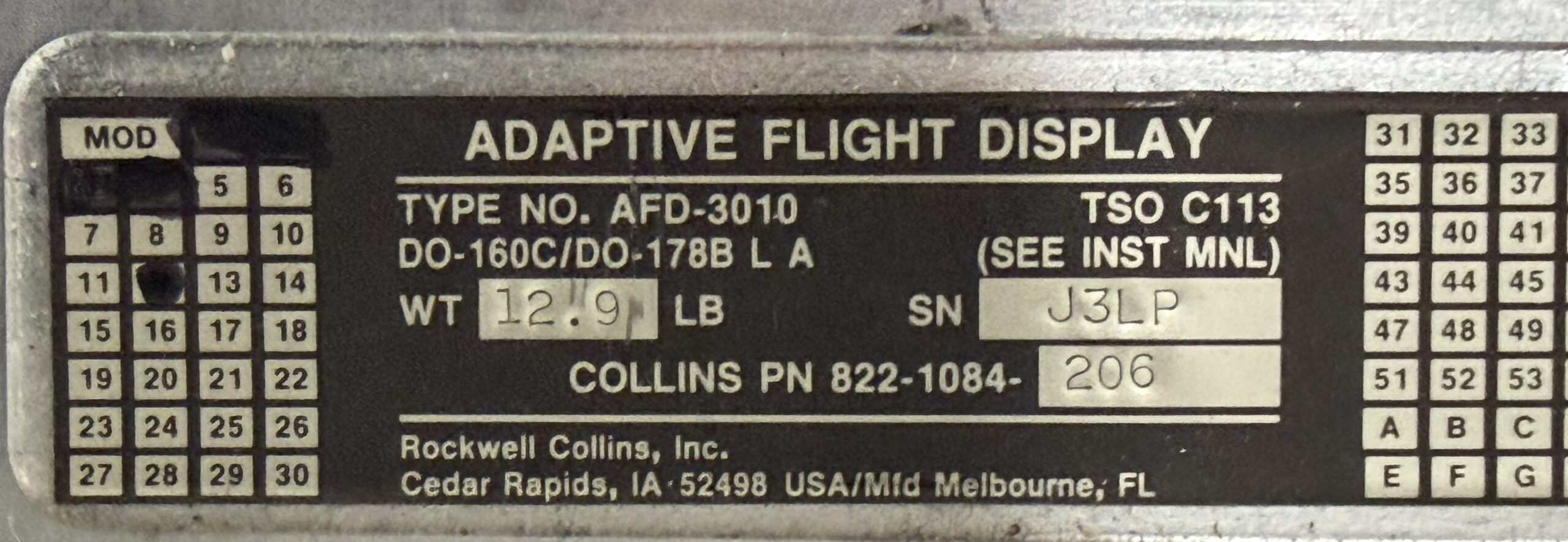 Collins Aerospace AFD-3010 Adaptive Flight Display - Image 7